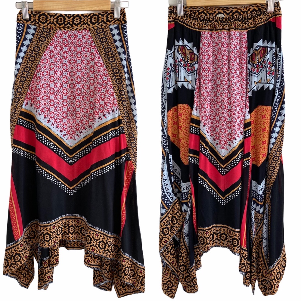 Free People Traveler Voile Handkerchief Hem Maxi NWOT